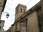 Orange - Notre-Dame de Nazareth et de tous les saints - Mur nord et tour-clocher romans (02)